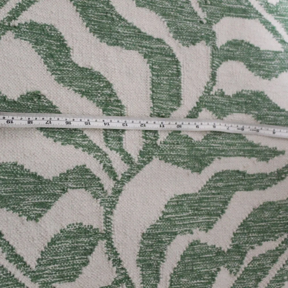 Williams Sonoma Green Botanical Pillow Covers – Set of 2 (approx. 20